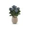 Designplants/Luca Lifestyle Hortensia kunstplant (h:65cm) met Bordo Balloon bloempot