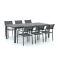 Bellagio Roma/Fidenza 220cm dining tuinset 7-delig stapelbaar