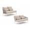 Bellagio Mineo loungemodule linker +  rechterarm 144cm