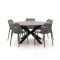Forza Ripi/Fidenza ø149cm dining tuinset 6-delig stapelbaar