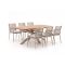 Bellagio Marudo/Induno Deens Ovaal 240cm dining tuinset 7-delig stapelbaar