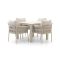 SUNS Fiave/Monte Vari 100cm dining tuinset 5-delig