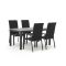 Bellagio Avio/Fidenza 160cm dining tuinset 5-delig stapelbaar