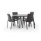 Hartman Flow/Sophie Studio ø128cm dining tuinset 5-delig