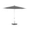 Glatz Alu-Smart parasol ø 300cm - Stone Grey (157) (incl. Shadowline voet 50 kg)