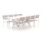 Bellagio Roma/Pavello 180cm dining tuinset 9-delig uitschuifbaar