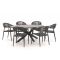 Manifesto Belpasso/Fidenza ovaal 180cm dining tuinset 7-delig stapelbaar