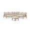 Tierra Outdoor Musone hoek loungeset 4-delig 5-zits