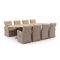 Intenso Mazzano/ROUGH-Y Ellips 280cm dining tuinset 9-delig verstelbaar