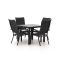 Bellagio Lugo/Fidenza 90cm dining tuinset 5-delig stapelbaar