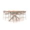 Bellagio Nova Siri/Induno Deens Ovaal 220cm barset 7-delig