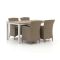 Forza Cecita/Fidenza 160cm dining tuinset 5-delig