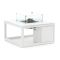 Cosiraw lounge vuurtafel 100x100x55cm