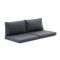 Madison loungekussenset luxe rug 73x40 cm zit 73x73 cm 4-delig
