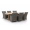 Circle of Life Riva/ROUGH-O 240cm dining tuinset 7-delig