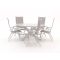 Bellagio Lugo/Lodola ø 150cm dining tuinset 6-delig verstelbaar