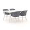 Hartman Delphine/Sophie Studio 170cm dining tuinset 5-delig