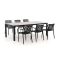 Forza Cali/Fidenza 220cm dining tuinset 7-delig stapelbaar