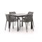 Forza Ripi/Sestino 90cm dining tuinset 5-delig stapelbaar