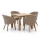Intenso Tropea/ROUGH-S 90cm dining tuinset 5-delig