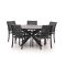 Bellagio Anzio/Fidenza ø149cm dining tuinset 6-delig stapelbaar