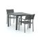 Bellagio Roma/Fidenza 90cm dining tuinset 3-delig stapelbaar