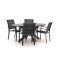 Bellagio Anzio/Fidenza ovaal 180cm dining tuinset 5-delig stapelbaar