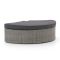 Intenso Venetië loveseat voetenbank 130x70cm