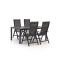 Hartman Troy/Fidenza 183cm dining tuinset 5-delig verstelbaar