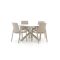 Hartman Flow/Lodola ø 130cm dining tuinset 5-delig
