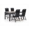 Forza Capri/Fidenza 160cm dining tuinset 5-delig verstelbaar