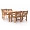 Sunyard Wales/Liverpool 160cm dining tuinset 5-delig