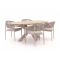 Bellagio Panaro/ROUGH-Y Ellips 200cm dining tuinset 5-delig stapelbaar