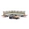 SUNS Stockholm hoek loungeset 4-delig links
