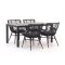 Intenso Asti/Fidenza 160cm dining tuinset 5-delig