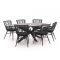Intenso Asti/Fidenza ovaal 180cm dining tuinset 7-delig