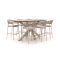 Bellagio Nova Siri/ROUGH-Y Ellips 240cm barset 7-delig