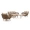 Intenso Stila/ROUGH-K stoel-bank Loungeset 5-delig