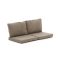 Madison loungekussenset luxe zit ca. 60x60cm rug ca. 60x40cm 4-delig