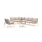 Bellagio Pizzoli/Pito hoek loungeset 8-delig links