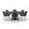 Tierra Outdoor Rivera/La Fonte ø150cm dining tuinset 7-delig