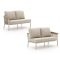 Bellagio Birgi Novo loungemodule linker + rechterarm 141cm