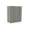 Biohort Tuinkast 155x83x182,5cm (Incl. bodemplaat en frame) - Kwartgrijs Metallic (2100 liter)