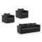 Forza Giotto lounge stoel (2x) + bank 230cm