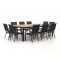 Bellagio Lugo/Linosa 240x160cm dining tuinset 11-delig stapelbaar