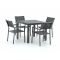 Bellagio Roma/Fidenza 90cm dining tuinset 5-delig stapelbaar