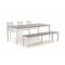 R&S Design Altea/Fidenza 220cm dining tuinset met bank 5-delig stapelbaar