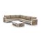 Bellagio Cadora hoek loungeset 4-delig links