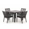 Manifesto Rivola/Fidenza 90cm dining tuinset 5-delig