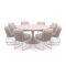 SUNS Noli/Nova ø170cm dining tuinset 9-delig